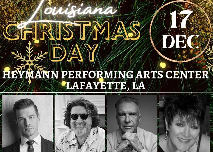 Heymann Performing Arts Ctr Louisiana Christmas Day Brings Holiday Magic to the Bayou with ... photo