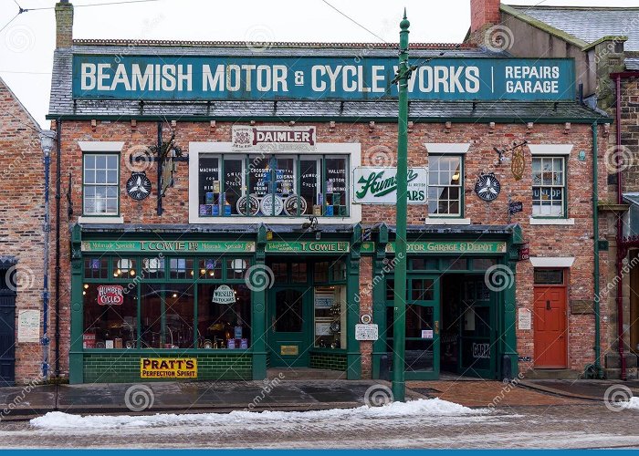 Beamish Open Air Museum STANLEY, COUNTY DURHAM/UK - JANUARY 20 : Old Shop at the North O ... photo