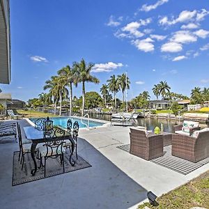 Canalfront House With Heated Pool And 2 Patios! Cape Coral Exterior photo