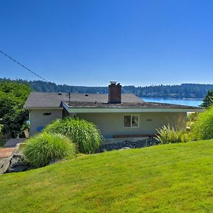 Waterfront Gig Harbor Home With Furnished Deck Exterior photo