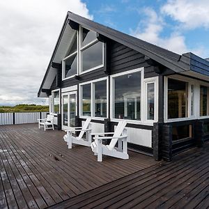 Blue Viking Luxury Cabin Villa Selfoss Exterior photo