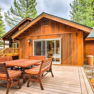 Lovely Tahoe Donner Cabin With Deck And Trail Access! Villa Truckee Exterior photo
