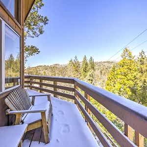 Cabin With Mtn Views And Deck, 5 Min To Arrowbear Lake! Villa Exterior photo