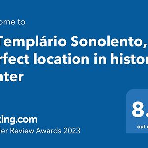 O Templario Sonolento, Perfect Location In Historic Center Villa Tomar Exterior photo