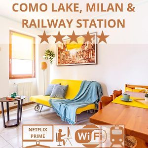 Como Lake, Milan & Railway Station - Self Ck-In & Access Fino Mornasco Exterior photo