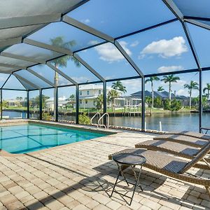 Cape Coral Canal-Front Home With Private Pool And Dock Exterior photo