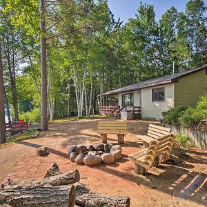 Lakefront Cabin With Private Dock And Beach! Manistique Exterior photo